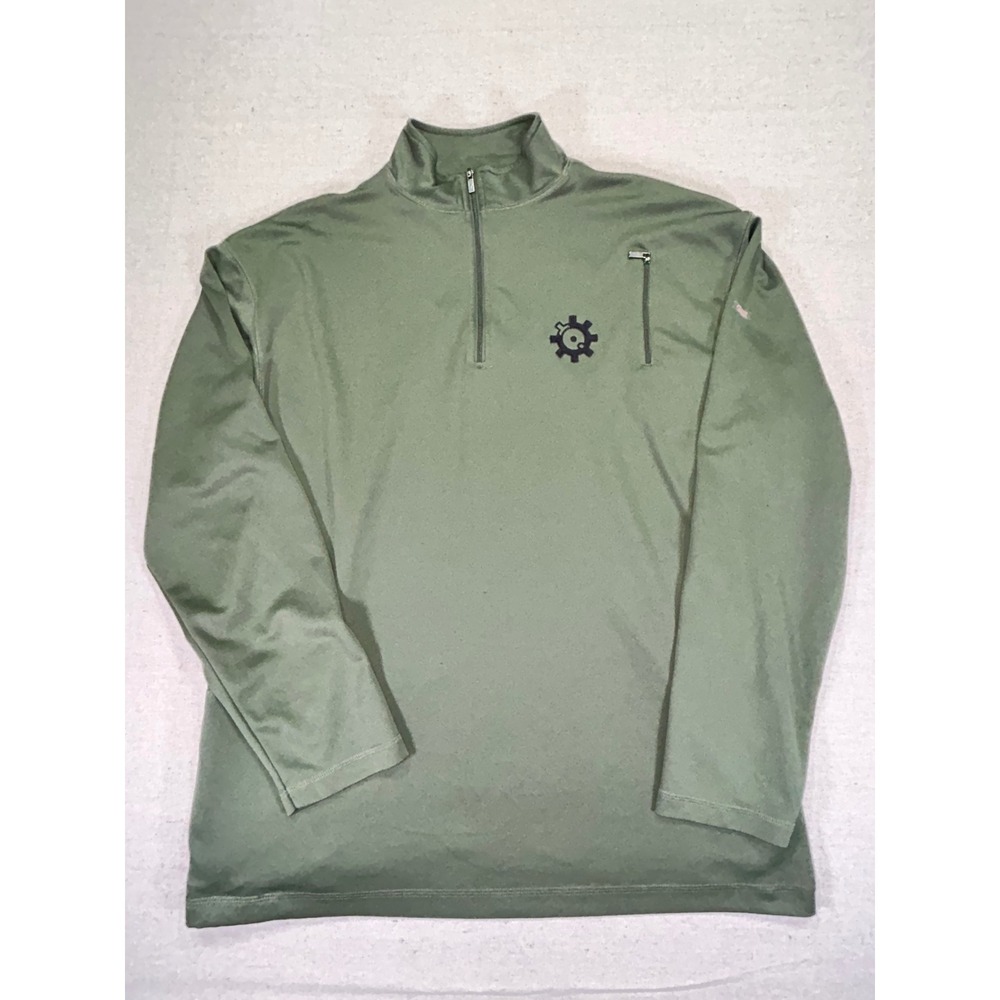 SCOTTEVEST Men's XL‎ 1/4 Zip Shirt Long Sleeve TEC Technology Enabled Clothing